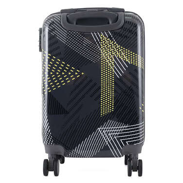 Валіза Semi Line 20' (S) Black Pattern (T5651-1)