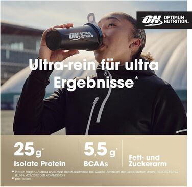 Протеїн Optimum Nutrition Gold Standard 100% Isolate, шоколад, 930 г (31 порція)