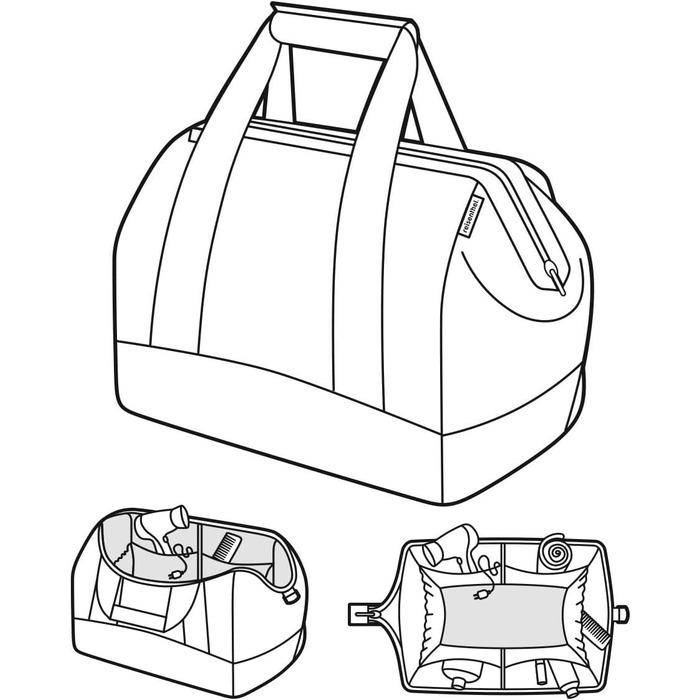 Універсальна сумка для лікаря для подорожей, роботи чи відпочинку З функціональним та стильним дизайном M Піщаного кольору Однотонний
