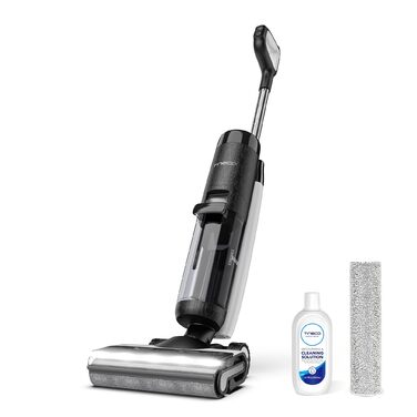 Акумуляторний миючий пилосос Tineco Floor One S7 Pro восо-сухий прибирання, 40 хв роботи, центрифужне сушіння, двостороннє очищення країв, Smart-сенсор, подовжений термін служби батареї, самоочищення, підходить для шерсті тварин