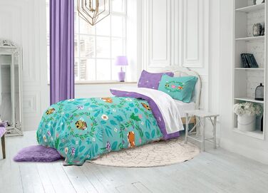 Постільна білизна Jay Franco Minecraft з квітковим візерунком - односпальний комплект постільної білизни з наволочкою 50 x 70 см б