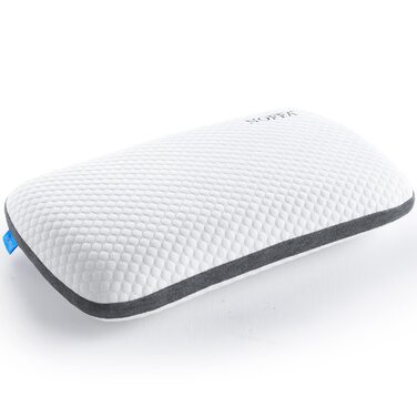 Жорстка подушка з в&39язкопружної піни заввишки 11 см для сну, ортопедична подушка для сну на боці, подушка для підтримки шиї, подушка з піни з ефектом пам&39яті, 40x60 см (60 x 40 x 11 см).