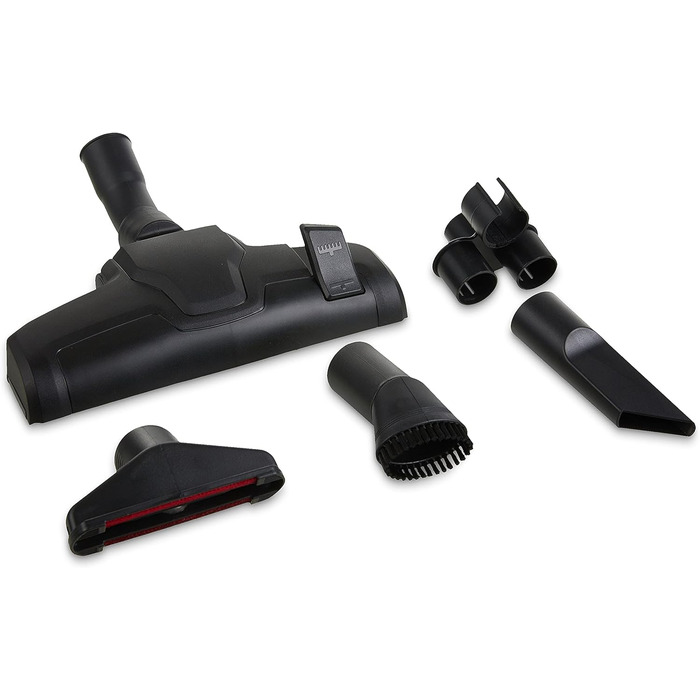 Пилосос із мішком Storeo Basics VCB35B15C-1J7W-70, потужний, компактний та легкий, для твердих поверхонь і килимів, HEPA-фільтр, 700 Вт, 1.5 л, EU, чорний