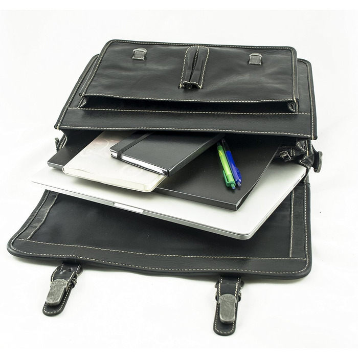 Альпійський шкіряний портфель - OHIO (ручної роботи) - стійка органічна шкіра з регіонального сільського господарства Шкіряна сумк