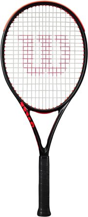 Тенісна ракетка Wilson Clash Team 103 V3 4-1/8&39 (1) чорна