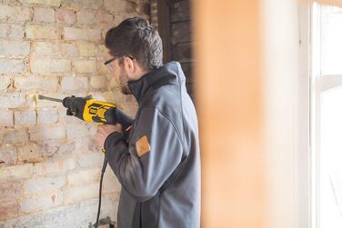 Перфоратор Stanley FatMax 750 Вт SDS-plus FME500K (1,8 джоулів, пневматичний ударний механізм, обертання вправо/вліво, для ударног