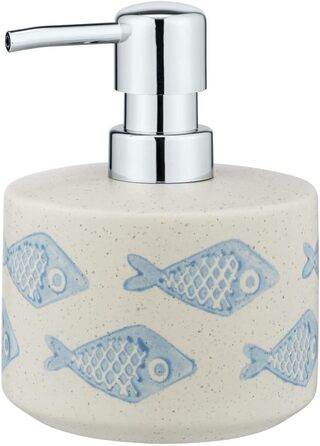 Дозатор для мила WENKO Аквамариновий керамічний дозатор для мила бежевий