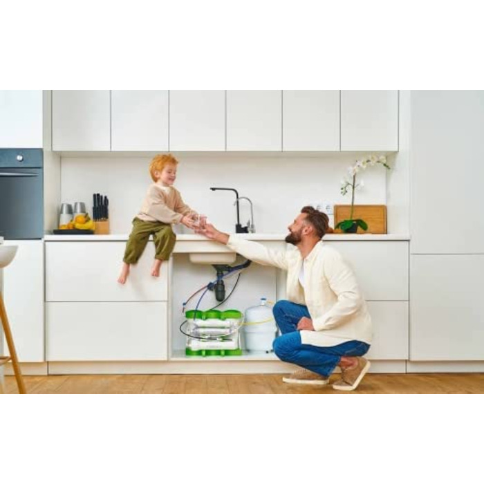 Система зворотного осмосу Pure Balance, фільтр для води з мінералізацією, система фільтрації питної води під раковину, підключення до будинку зворотного осмосу, система фільтрації для питної води