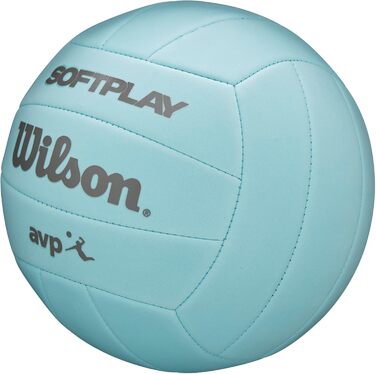 М'яч для волейболу WILSON AVP Soft Play синього кольору