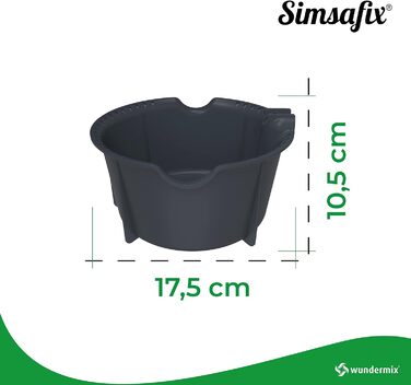 Парова соковижималка Simsafix для Thermomix TM6, TM5, TM31 & TM Friend Соковижималка для Thermomix Універсальні можливості застосування Зроблено в Німеччині