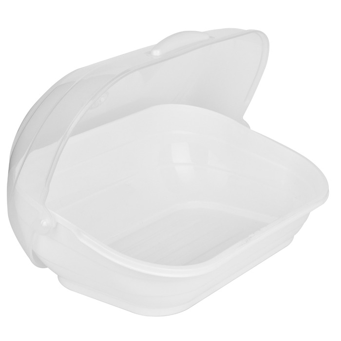 Хлібниця з кришкою Violet House 0720 White (6768575)