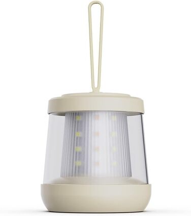 Акумуляторний кемпінговий ліхтар із 10-метровою світлодіодною гірляндою, теплий білий колір RGB, швидка зарядка через USB-C та функція зовнішнього акумулятора, портативна силіконова ручка та гачок (кольорові).