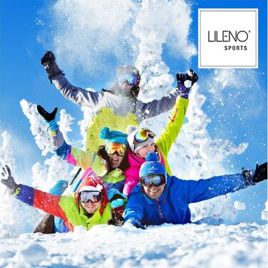 Дитячий килимок для катання на санках LILENO SPORTS (комплект з ) - Пластиковий ковзний диск для всієї родини - Снігові санки для незабутніх зимових днів - Також підходить для дорослих, рожевий