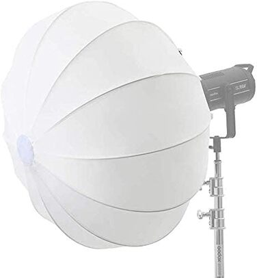 Ліхтар Softbox 85.5 дюймовий модифікатор м'якого освітлення для Godox SL-60W SL150W II FV150 AD300PRO AD400PRO AD600BM VL150 VL300 та інших Bowens Mount Light 33,5'/80см, 85D