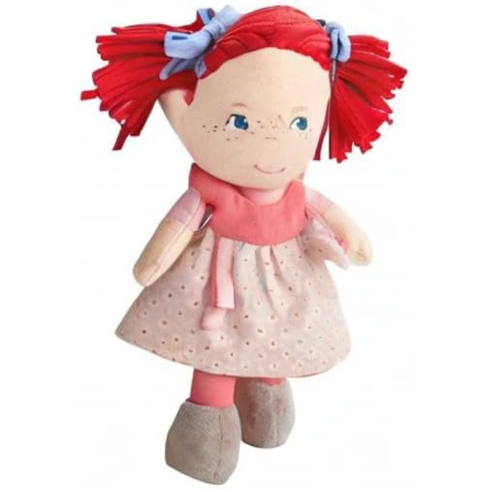 М&39яка ганчіркова лялька Doll Mirli, для дітей від 6 місяців для гри, обіймів і комфорту, подарунок на народження та хрещення, по
