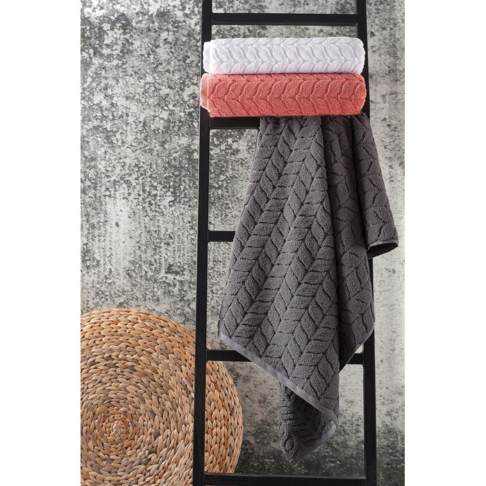 Набір розкішних жакардових рушників BAGNO MILANO 100 турецька бавовна Швидковисихаючий без ГМО Ультра м'який плюш і поглинач Розкі