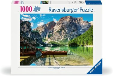 Пазл Ravensburger 12000363 - Pragser Wildsee, Доломітові Альпи, Південний Тіроль - пазл на 1000 елементів для дорослих і дітей від