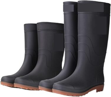 Чоловічі гумові гумові чоботи з високим халявою, підходять для автомобіля, нековзні, водонепроникні, колір 4, розмір 40 EU