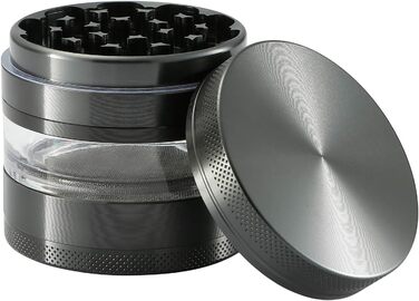 Подрібнювач пилкових трав для спецій, трав, спецій, трав, набір із 4 предметів зі скребком для пилку