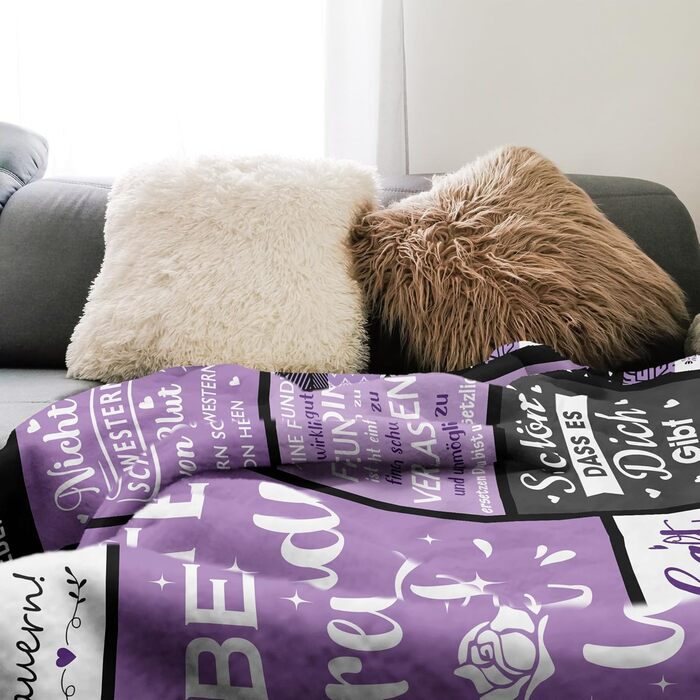 Подарунки для найкращого друга, подарунок для найкращого друга, подарунок на день народження найкращого друга, подарунок на день народження найкращого друга, подарунки для жінок, подарункова ковдра для подруг 150130 см найкращий друг 150130 см