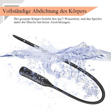 Гнучкий уретральний вібратор BDSMYEE для чоловіків, 355 мм, силіконовий, 10 режимів вібрації, стимуляція простати та уретри