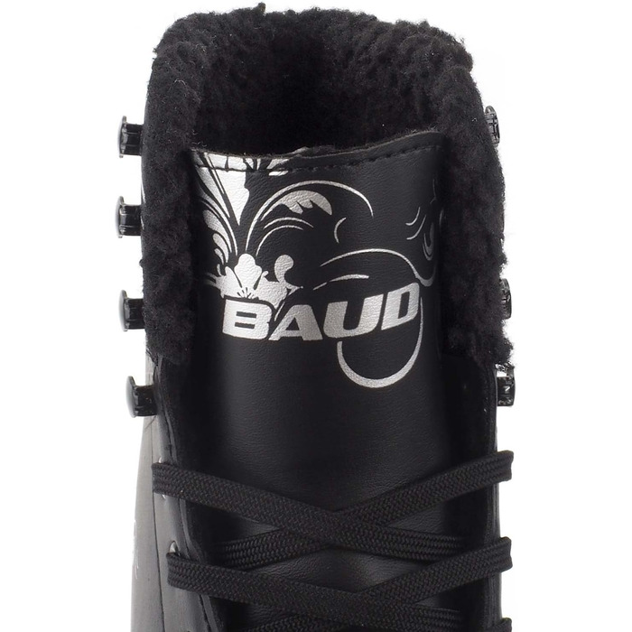 Жіночі ковзани BAUD з підкладкою чорні 37-41