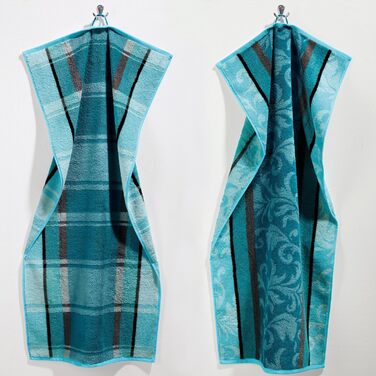 Набір рушників Erwin Mller 4 шт. - Ludwigsburg - 100 бавовна - розмір 50x100 см - приємно м'який, поглинаючий, об'ємний - практичн