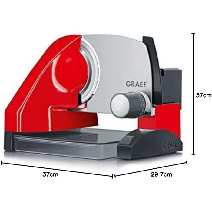 Слайсер для їжі Graef lrmS50003EU SKS 503 червоний