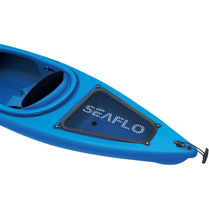 Каяк Seaflo 1004 з веслом, синій, дуже легкий та стійкий.