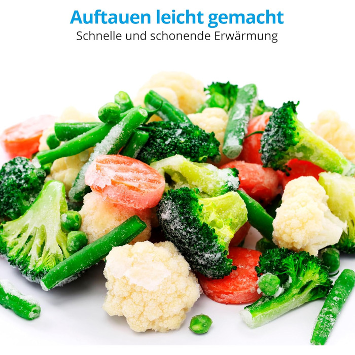 Мікрохвильова піч MEDION з функцією фритюрниці (25 літрів, 1 500 Вт гаряче повітря, мікрохвильова піч 900 Вт, 9 автоматичних програм, кнопка попкорну, функція розморожування, LED-дисплей, MD11499)