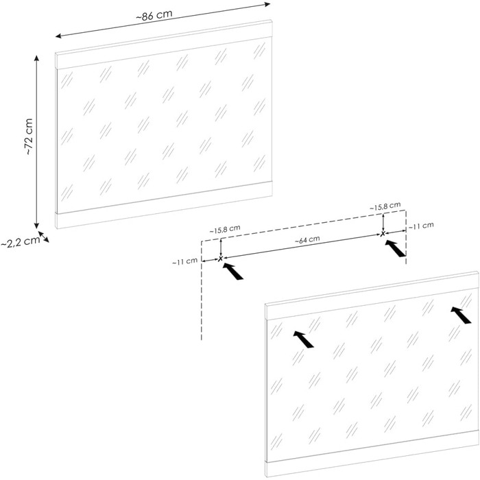 Вішалка для одягу сучасний комплект меблів для передпокою передпокій вішалка для одягу комод дзеркало вішалка для одягу лавка з по