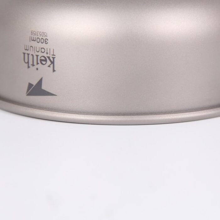 Титанові миски для кемпінгу Keith, 300 мл - 900 мл, для кемпінгу та активного відпочинку, 500 мл