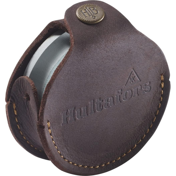 Точильний камінь, 840792, Преміум-класу (зернистість 180/600) у стильному та міцному шкіряному чохлі, універсальний розмір, сірий