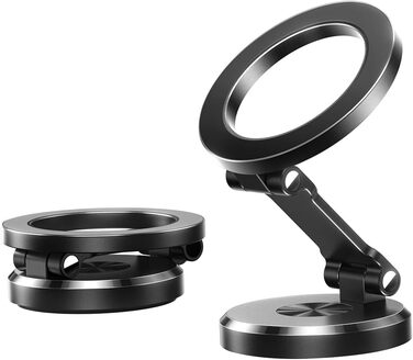 Тримач для мобільного телефону JOYROOM Автомобільний магніт складаний та суцільнометалевий MagSafe з 20 магнітами N55 та обертання