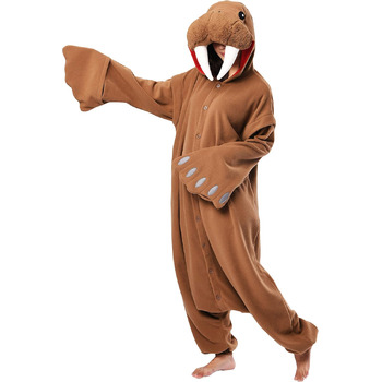 Кігурумі Морж, синтетичний матеріал, коричневий XL