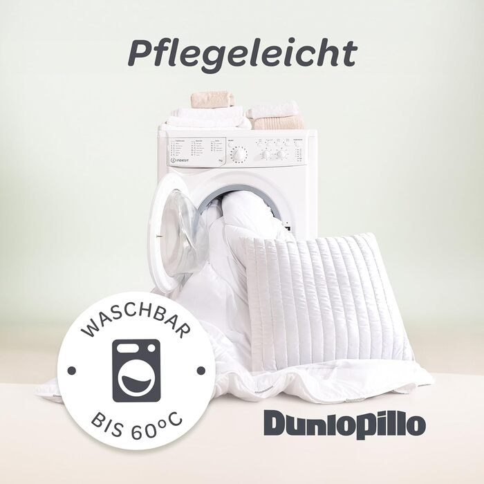Подушка Dunlopillo 40x80 - Преміальна подушка для сну Сертифікована подушка Oeko-Tex для алергіків Ідеальна подушка для ліжка Подушка, подушка для голови, подушка для ліжка 40 x 80 см Подушка для сну