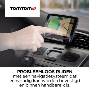 Навігаційний пристрій Tomtom GO Classic (уникнення пробок завдяки Tomtom Traffic, оновлення Європа, оновлення через Wi-Fi) (6 дюймів, комплект з кріпленням для вентиляційного отвору)