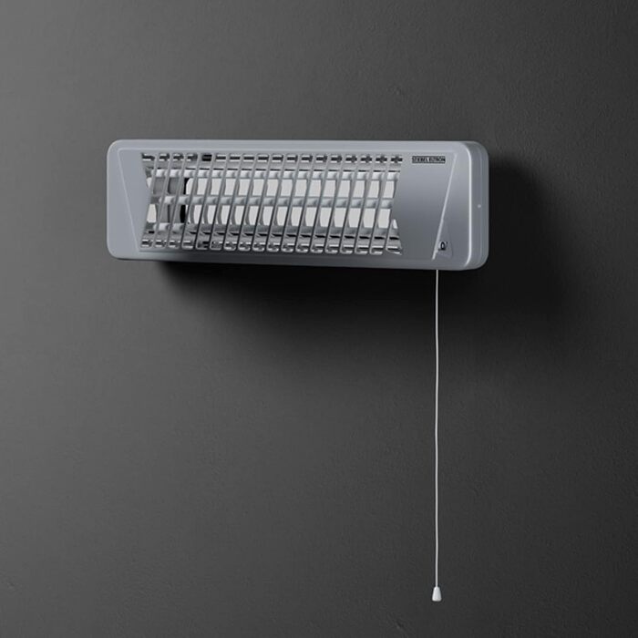 Інфрачервоний кварцовий обігрівач STIEBEL ELTRON IW 120, 1,2 кВт, сертифікований TV/GS, білий, без вилки, 230 В, 229339 8 м Одинарний