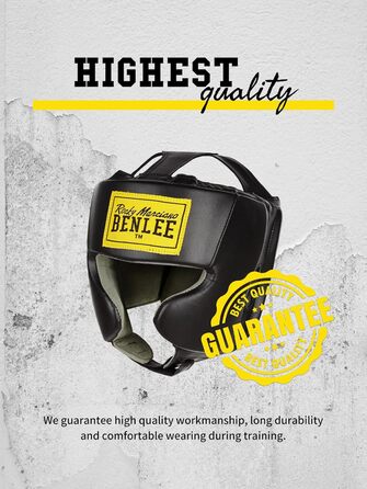 Дитячий захисний чохол для голови BENLEE зі штучної шкіри Mike JUNIOR чорний