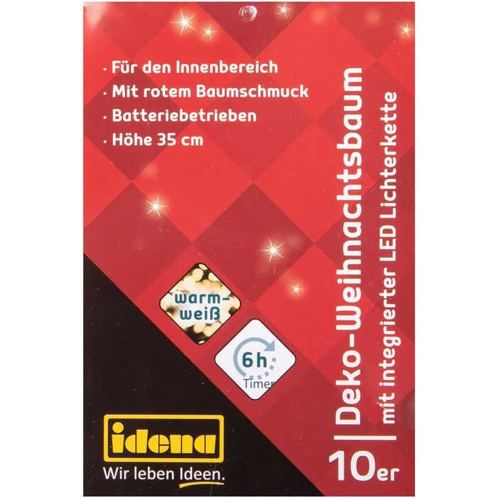 Декоративна різдвяна ялинка Idena