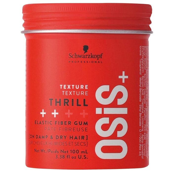Віск для волосся Schwarzkopf OSiS Thrill Fibre Gum, банка, 100 мл