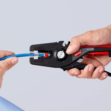 Автоматичні стрипери KNIPEX PreciStrip16, 12 52 195 SB, 0,08 - 16 мм, в блістерній упаковці