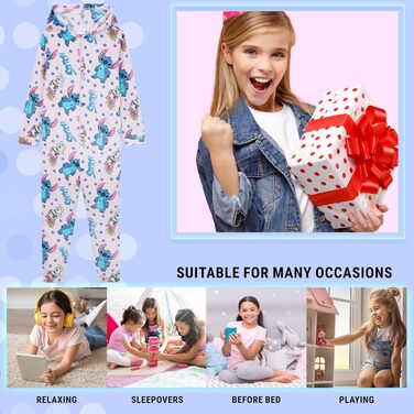 Кігурумі Disney Стич, суперм'який фліс, з капюшоном 7–8 років