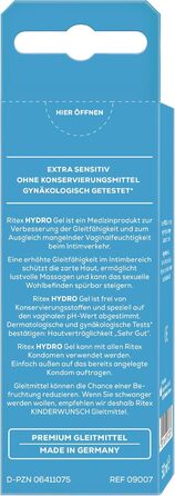 Гідрогель-лубрикант на водній основі Ritex Hydro Gel, 50 мл