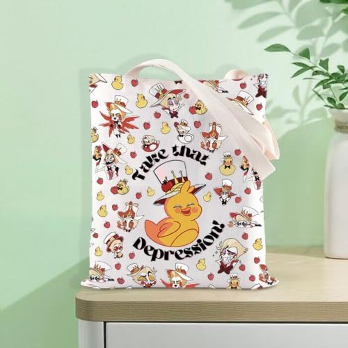 Сумка для покупок Demon Ducky Tote Bag Депресія Великобританія