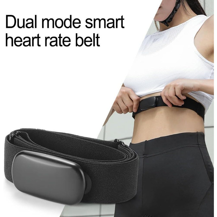 Велосипедний пульсометр ANT та 4.0, сумісний з пристроями Garmin, водонепроникний за стандартом IP67, підтримує безліч сторонніх програм