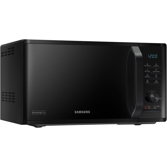 Мікрохвильова піч Samsung MG23 K3515ck зі стільницею для гриля 23 л 800 Вт Чорна мікрохвильова піч