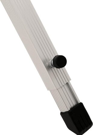 Алюмінієвий кемпінговий стіл CampFeuer для 4 осіб 140 x 70 x 70 см Складаний, розкладний та регульований по висоті Алюмінієвий розкладний стіл, згортається стіл для кемпінгу, саду та патіо