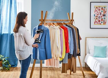 Парова щітка Tefal DT8250 Access Steam Force 2000 Вт 190 мл Чорний/сріблястий Найпотужніша - 30 г/хв - підошва з підігрівом