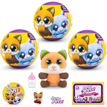 Плюшевих іграшок-сюрпризів, серія 2 (упаковка з 3 шт.), серія 2, 3 капсули, 5